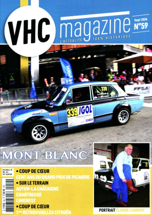 VHC Magazine N°59 - Septembre 2026 Portrait: Claude Laurent | VHC N°59 |
