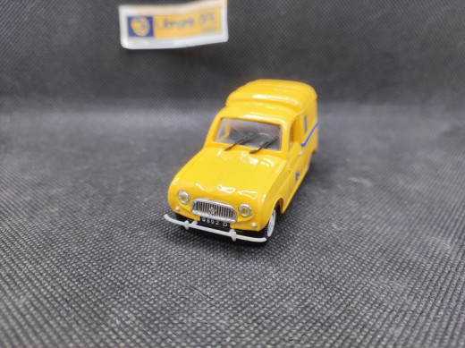 RENAULT R4 FOURGONNETTE "POSTE" 1965 - NOREV - N° 511002 - 1/43 | Renault R4 Fourgonnette Poste de 1965 - 511002 |