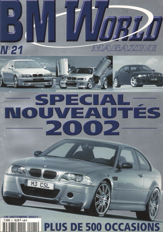 BM World Magazine N°21 Essai: 330i SMG et 318i (2001) | BM World N°21 |