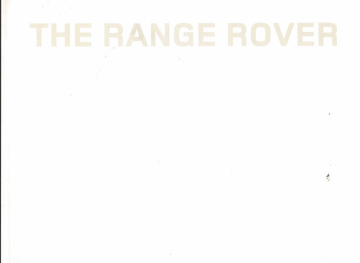 Catalogue THE RANGE ROVER V8 (2008) | LR36 - Ref: LRML 2753/08 |