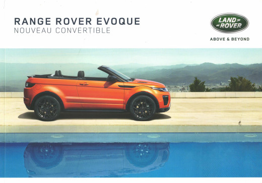 Catalogue RANGE ROVER EVOQUE (2015) | LR46 - Ref: LRML 4978/15 |