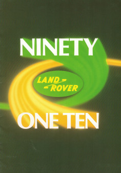 Catalogue LAND ROVER 90 et 110 (1987) | LR32 - Ref: LR 335 |