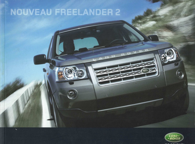 Catalogue Nouveau LAND ROVER FREELANDER 2 (2007) | LR24 - Ref: LCAFREE21206 |