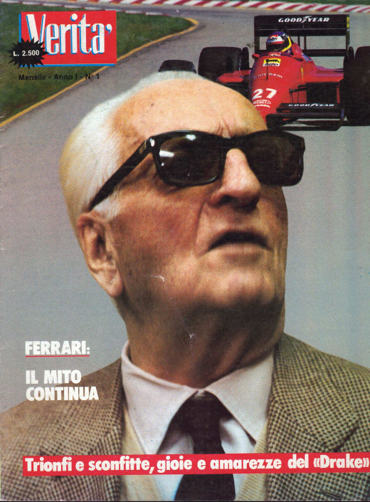 Magazine VERITA N°1 Ferrari: Il mito continua (1989) | VERITAN°1 |