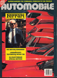 Magazine Américain « Farewell Ferrari » Automobile Magazine N°3 | Automobile Magazine N°3 |