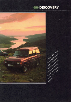 Brochure LAND ROVER DISCOVERY V8 et TD (1990) | LR16 - Ref: LRD 514 1989 |