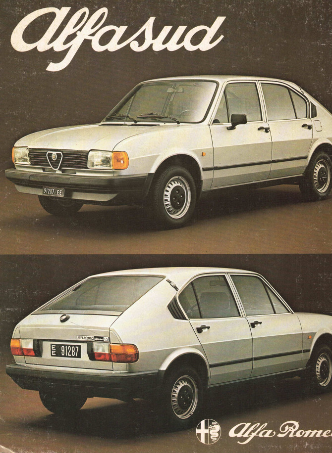 Brochure ALFA ROMEO ALFASUD (1980) 1.2l-1.3l et 1.5l | ALF80 - Ref: 802 1073 |