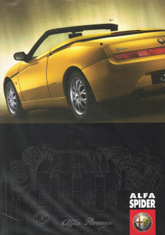 Brochure ALFA ROMEO SPIDER Type 916 (06-1998) | ALF70 - Ref: 04.9.9410.48-Ar-6/98 |