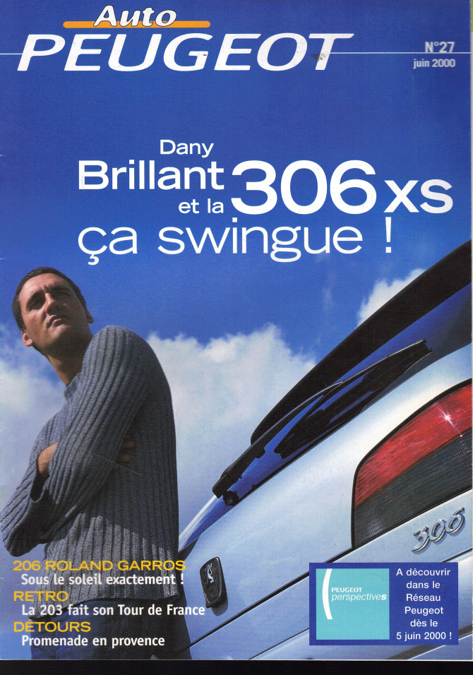 Auto PEUGEOT N°27 Dossier Dany BRILLANT - 306 XS (2000) | Auto PEUGEOT N°27 |