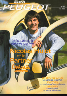 Auto PEUGEOT N°31 Nicolas Hulot - Peugeot Partner Ushuaïa (2001) | Auto PEUGEOT N°31 |