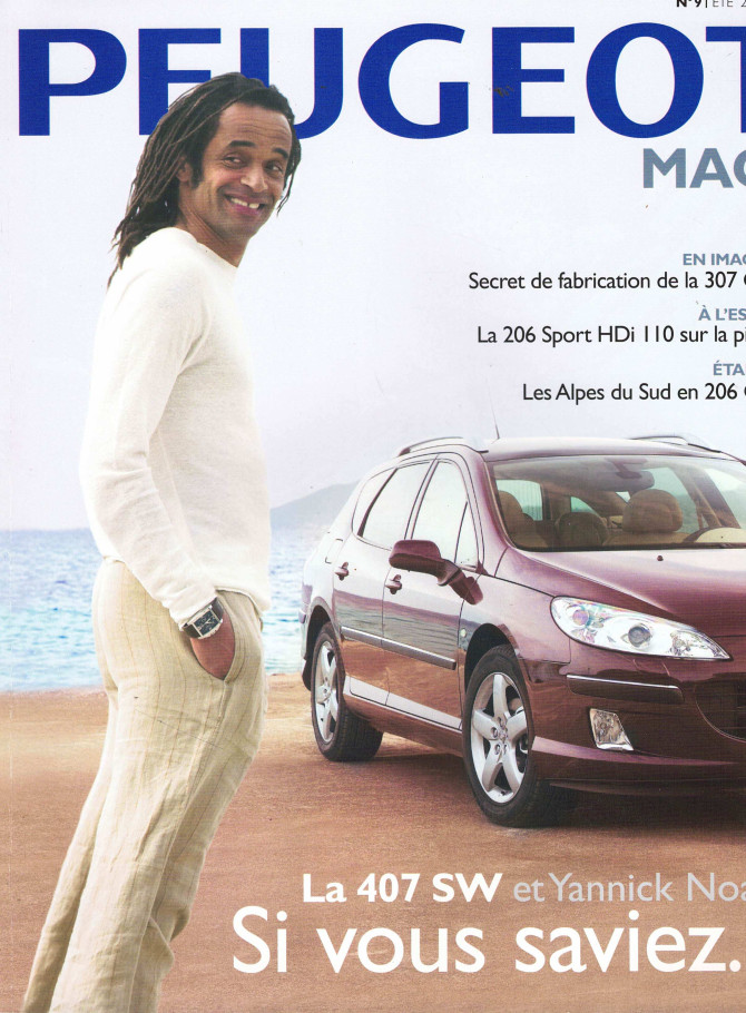 Peugeot Mag N°9 Dossier Yannick Noah - 407 SW (2004) | Peugeot Mag N°9 |