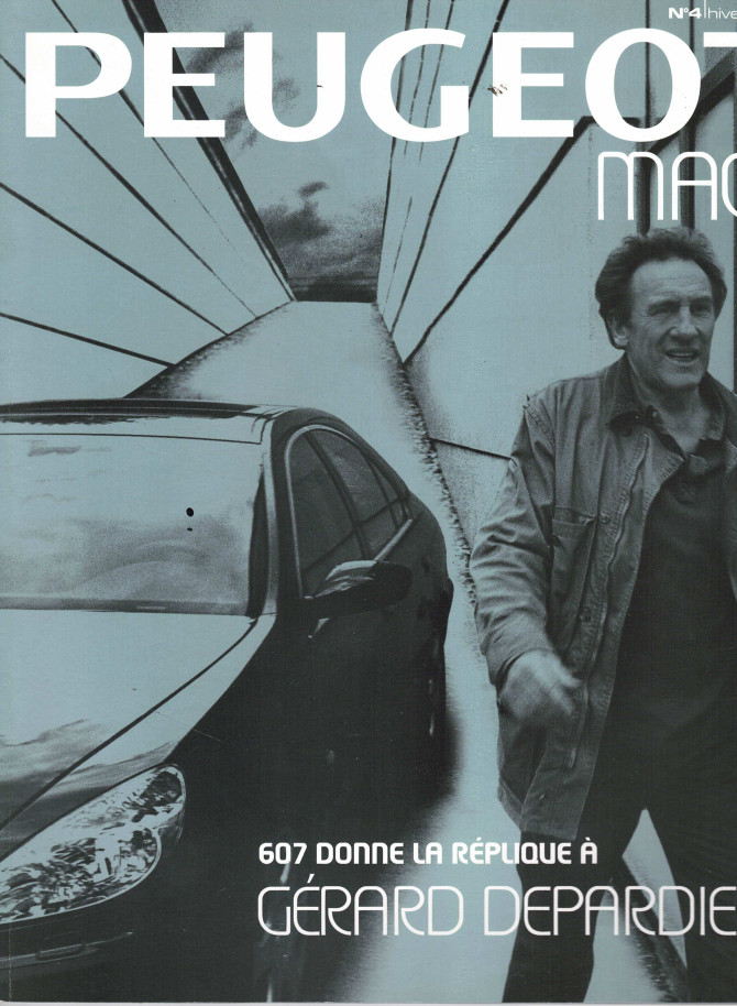 Peugeot Mag N°4 Dossier Gérard Depardieu - 607 3.0L V6 (2002) | Peugeot Mag N°4 |