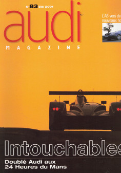 Audi magazine n°83 (2001) A6 EVOLUTION | Audi mag 83 |