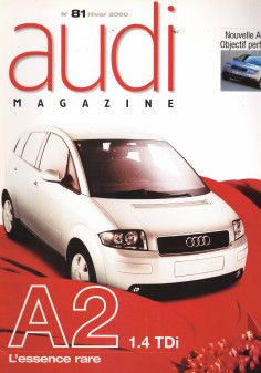 Audi magazine n°81 (2000) A2 1.4 TDi | Audi mag 81 |