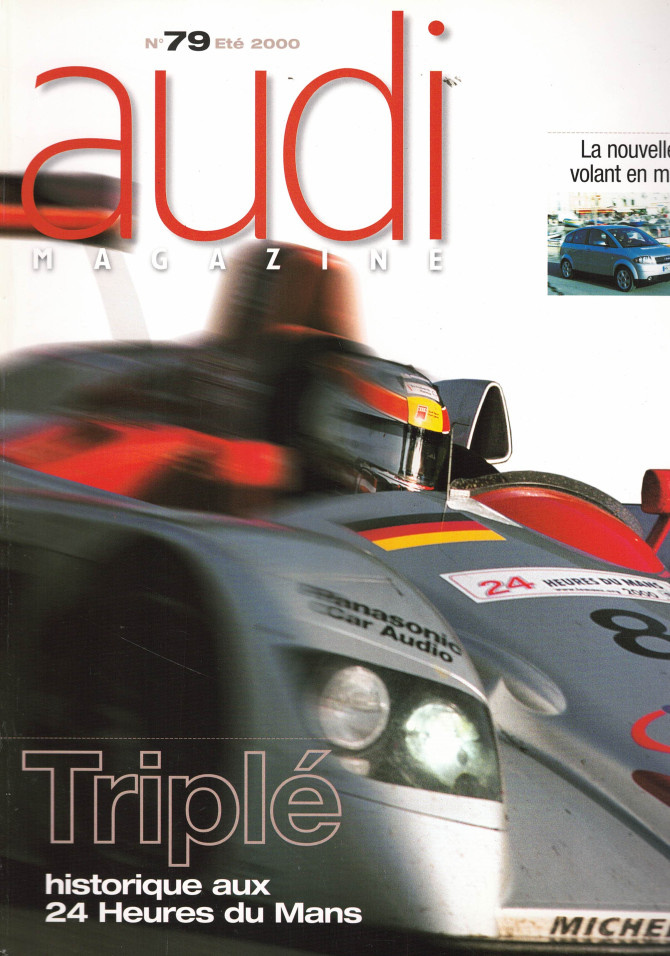 Audi magazine n°79 (2000) Nouvelle A2 | Audi mag 79 |