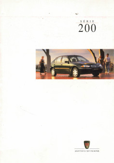 Brochure ROVER Série 200 (Millésime 1997) | ROV09 - Ref: ROVER200.97 |