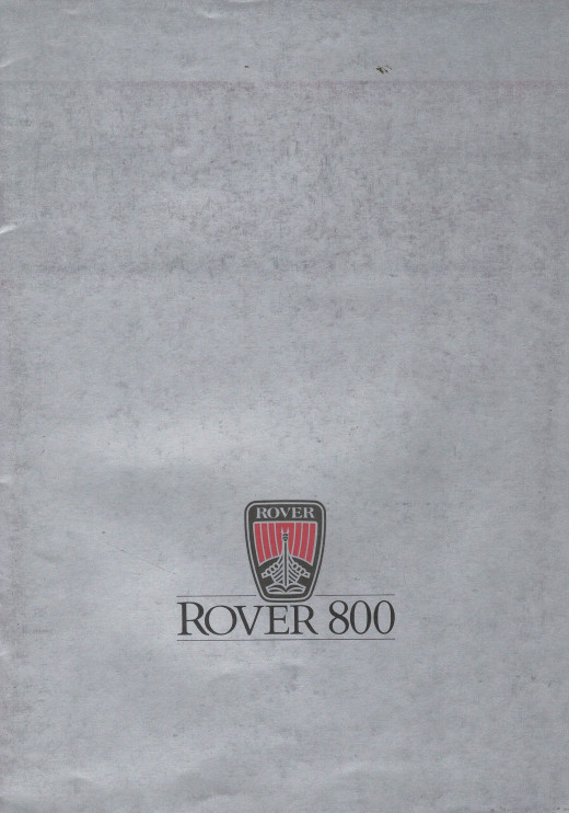 Brochure ROVER 825 SI et Sterling (1987) | ROV08 - Ref: 3/87 F 7700 SAVER |