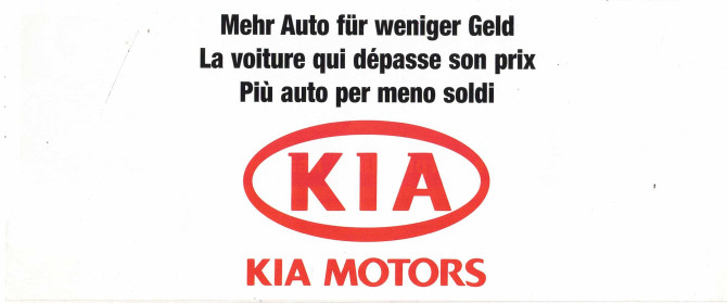 Brochure KIA Gamme (Inclus KMS-II Prototype) | KIA15 - Ref: KIAMOTORS |