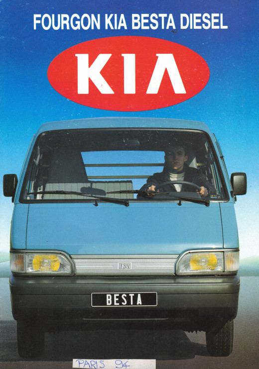 Brochure KIA BESTA Tôlé, Vitré Eco et Luxe (1994) | KIA11 - Ref: 1519 |