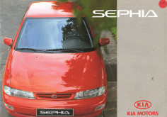 Brochure KIA SEPHIA 1.6 SLX et GTX (1994) | KIA05 - Ref: 1656 |