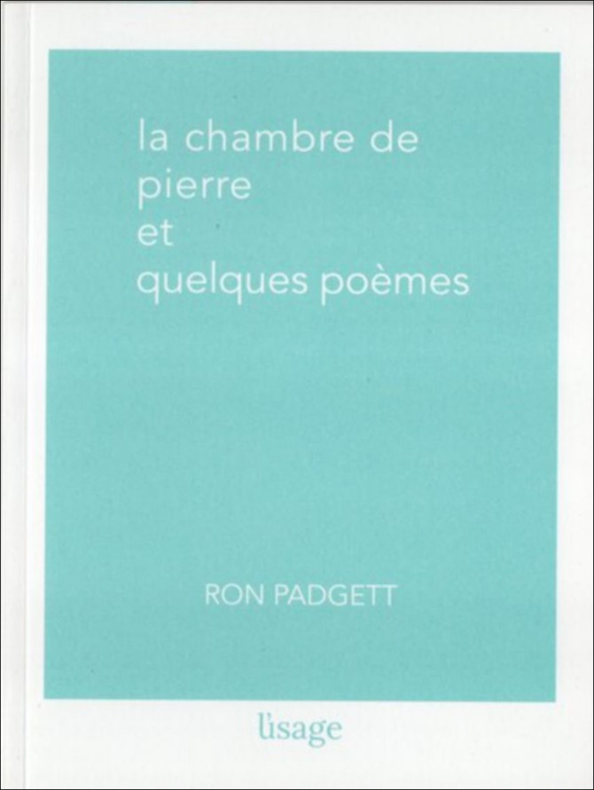 La chambre de Pierre et quelques poèmes De Ron Padgett | 9782956648116 |