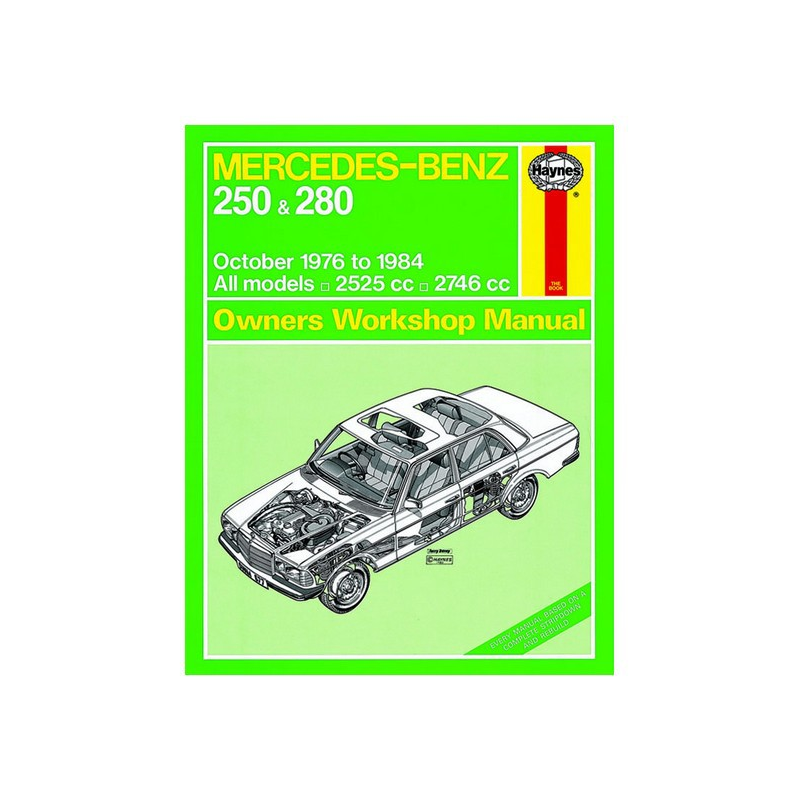 MERCEDES 250 & 280 76-84 owners workshop manual / Haynes | 677 |