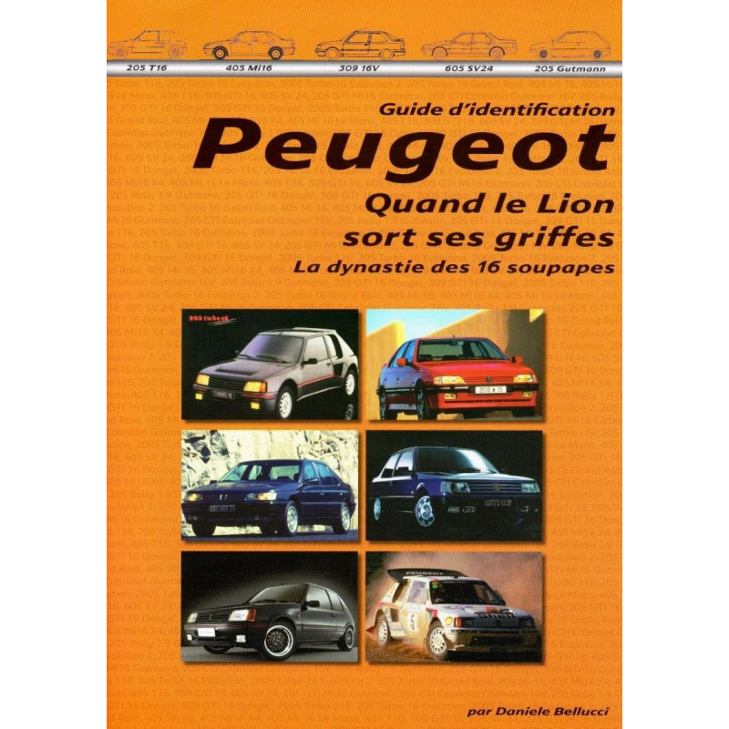 Guide d'identification Peugeot - Vol.2 (16 soupapes) | 9788890648984 |